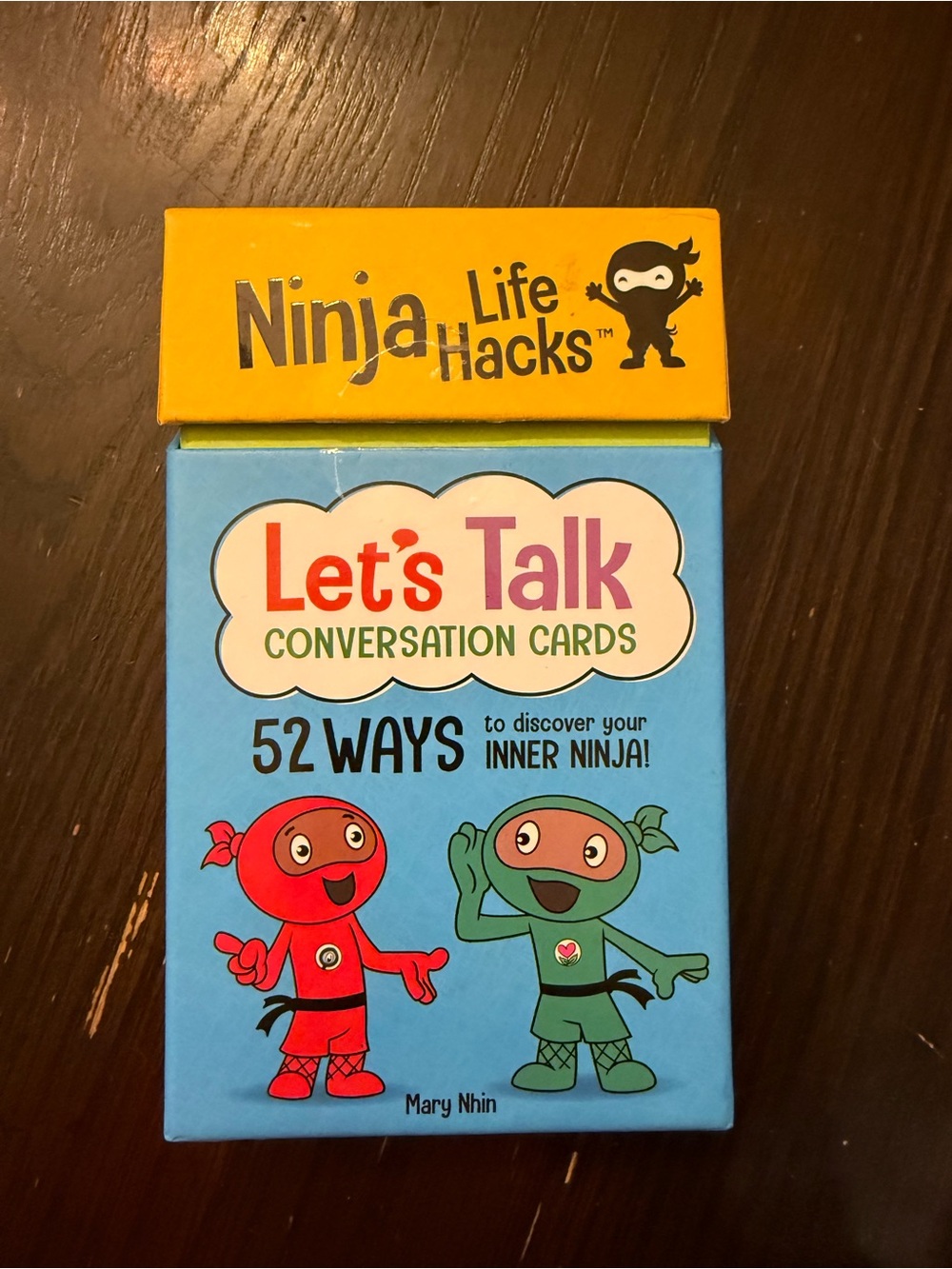 Let's Talk Conversation Cards - Blue/Yellow